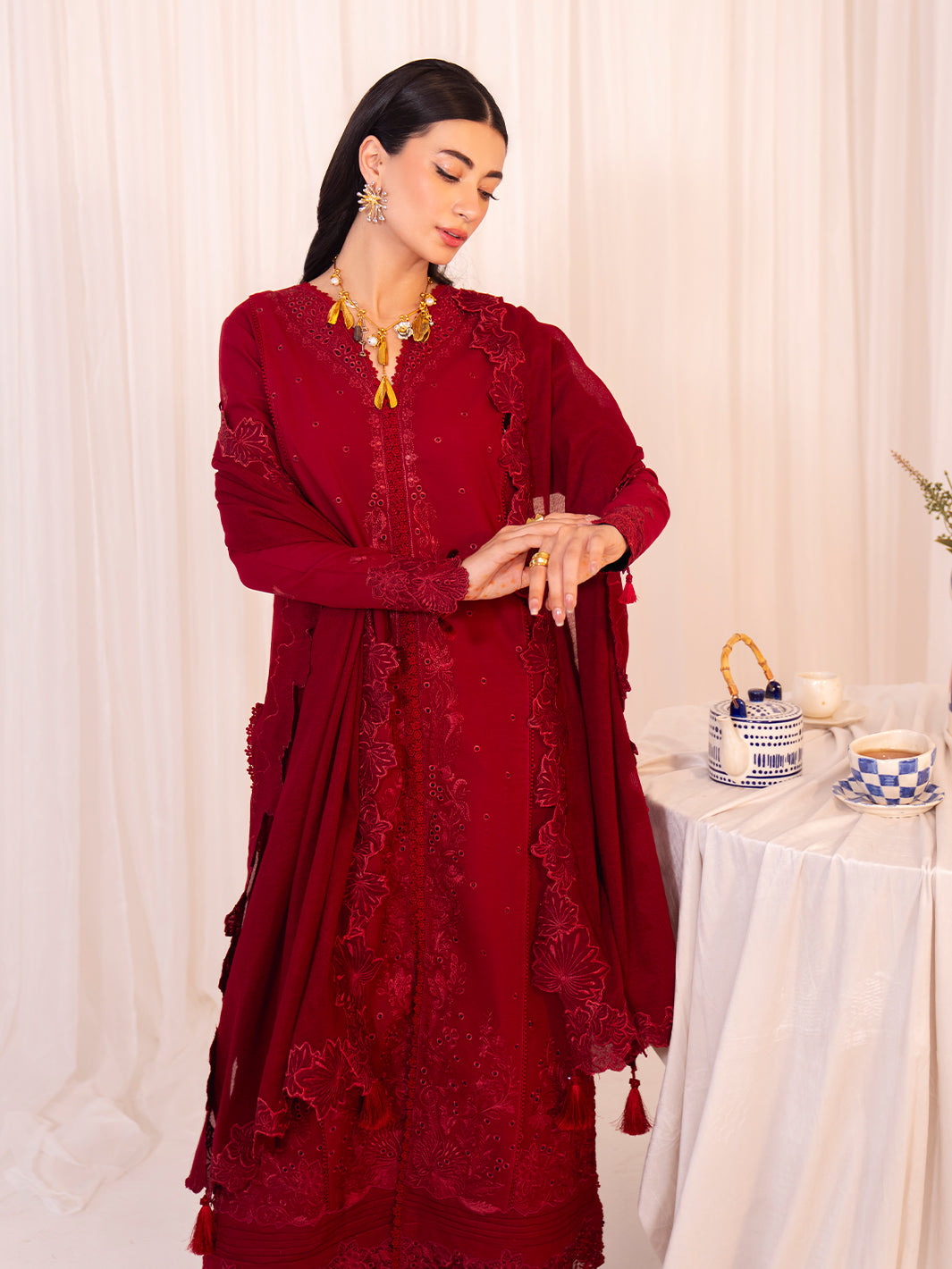 Faiza Faisal | Celine Eid 25 | MAREN - by - Libasekhas UK - Registered Vendor of : Faiza Faisal - 100% Original Designer Dresss