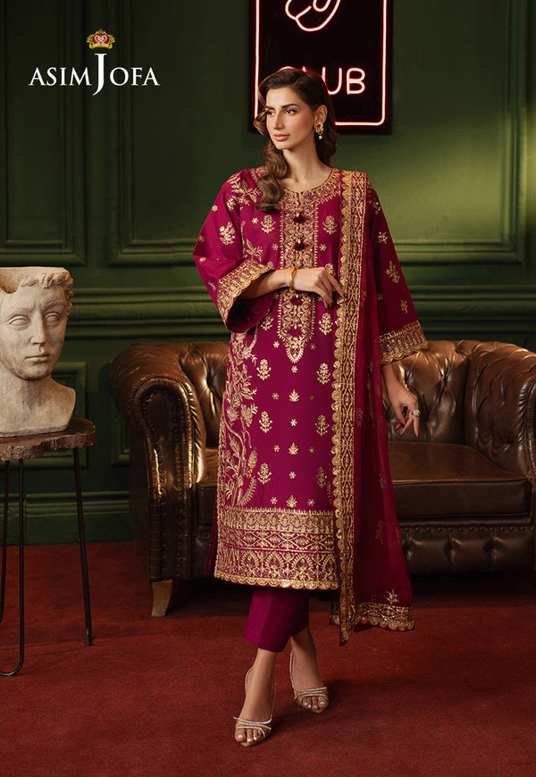 Asim Jofa | Premium Festive | AJPF-13 - by - Libasekhas UK - Registered Vendor of : Asim Jofa - 100% Original Designer Dresss