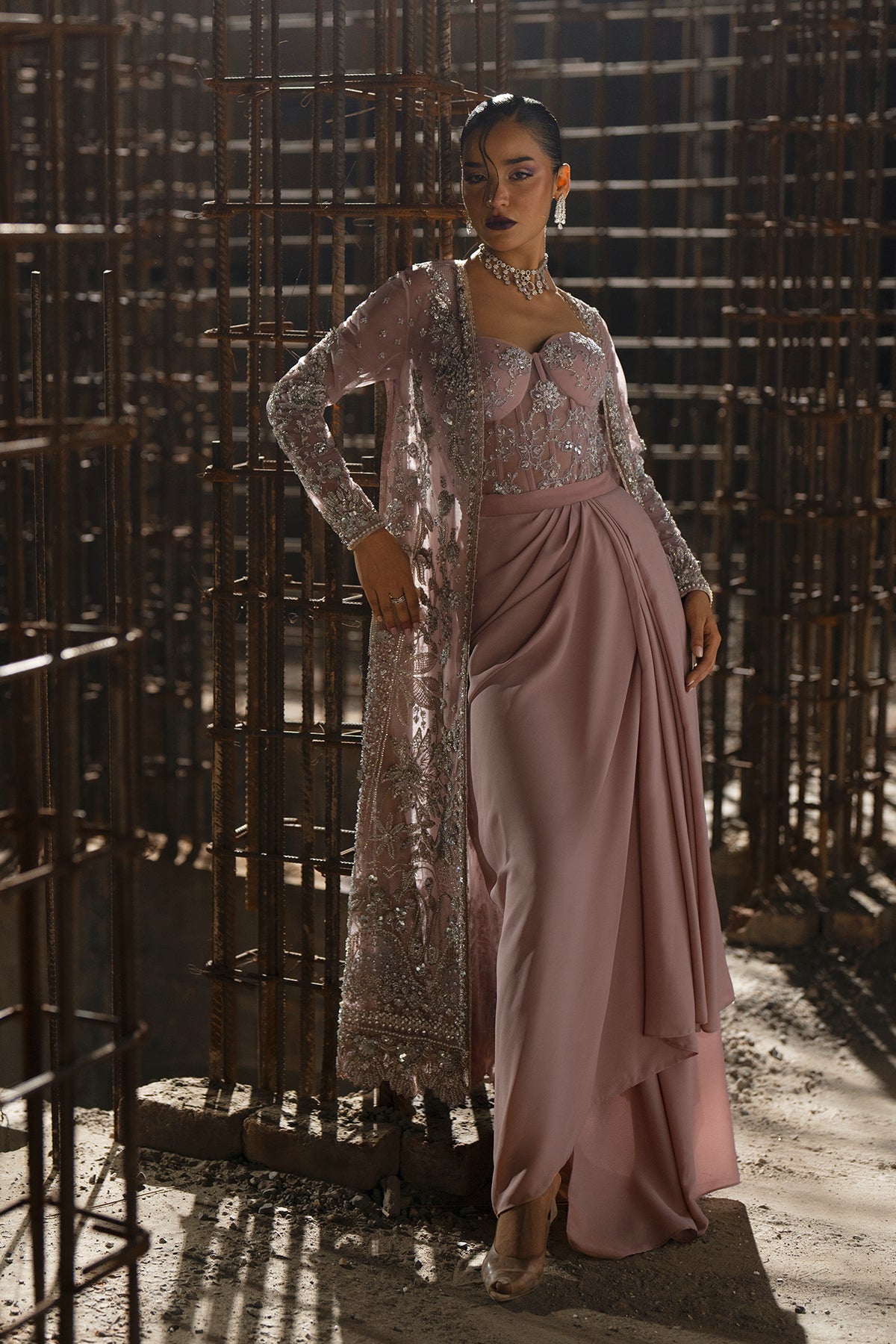 Nyra | The Couture Chapter | Elvyn - by Libasekhas UK - Registered Vendor of : Nyra - 100% Original Designer Dress