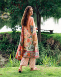 Roheenaz | Garden Veal Printed Lawn 25 | Petal Glaze - by - Libasekhas UK - Registered Vendor of : Roheenaz - 100% Original Designer Dresss