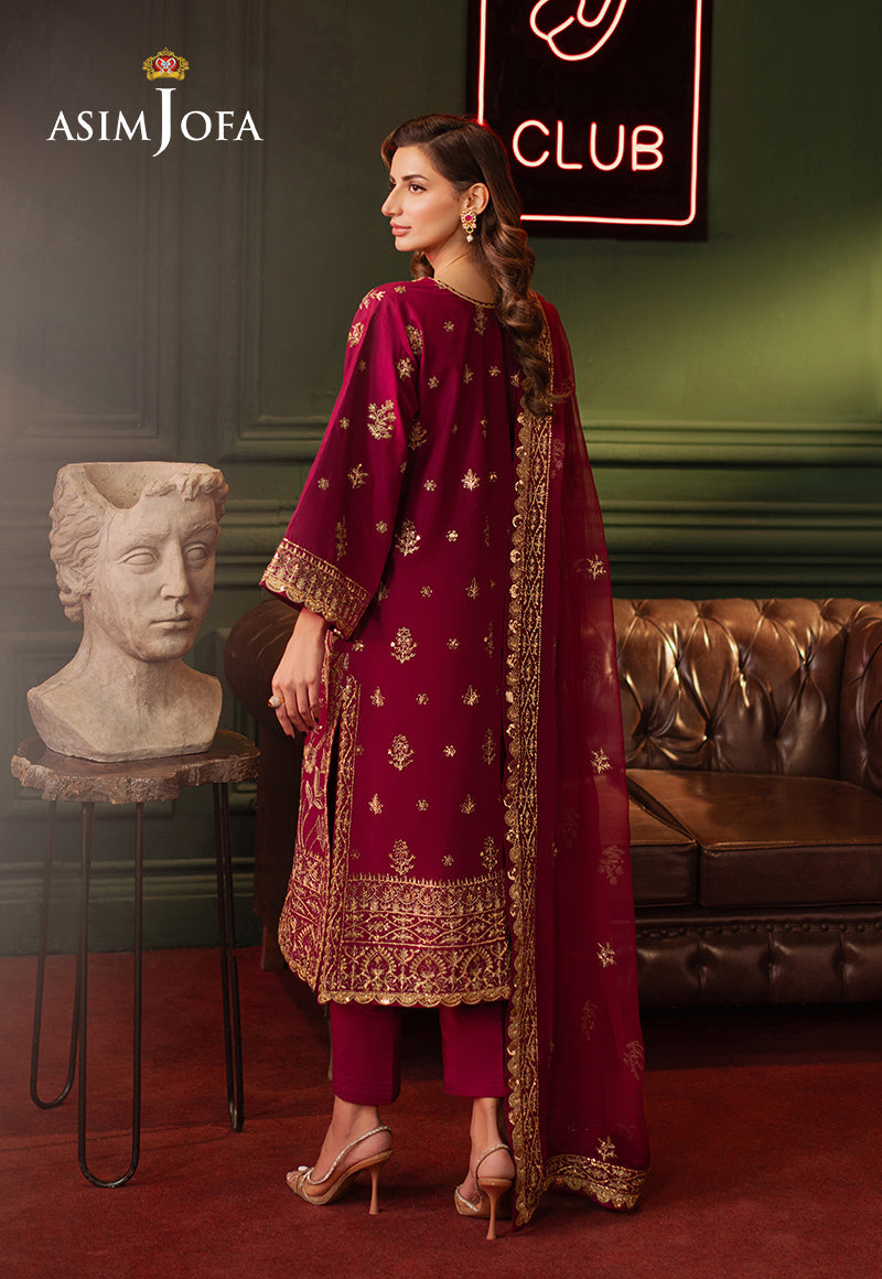 Asim Jofa | Premium Festive | AJPF-13 - by - Libasekhas UK - Registered Vendor of : Asim Jofa - 100% Original Designer Dresss