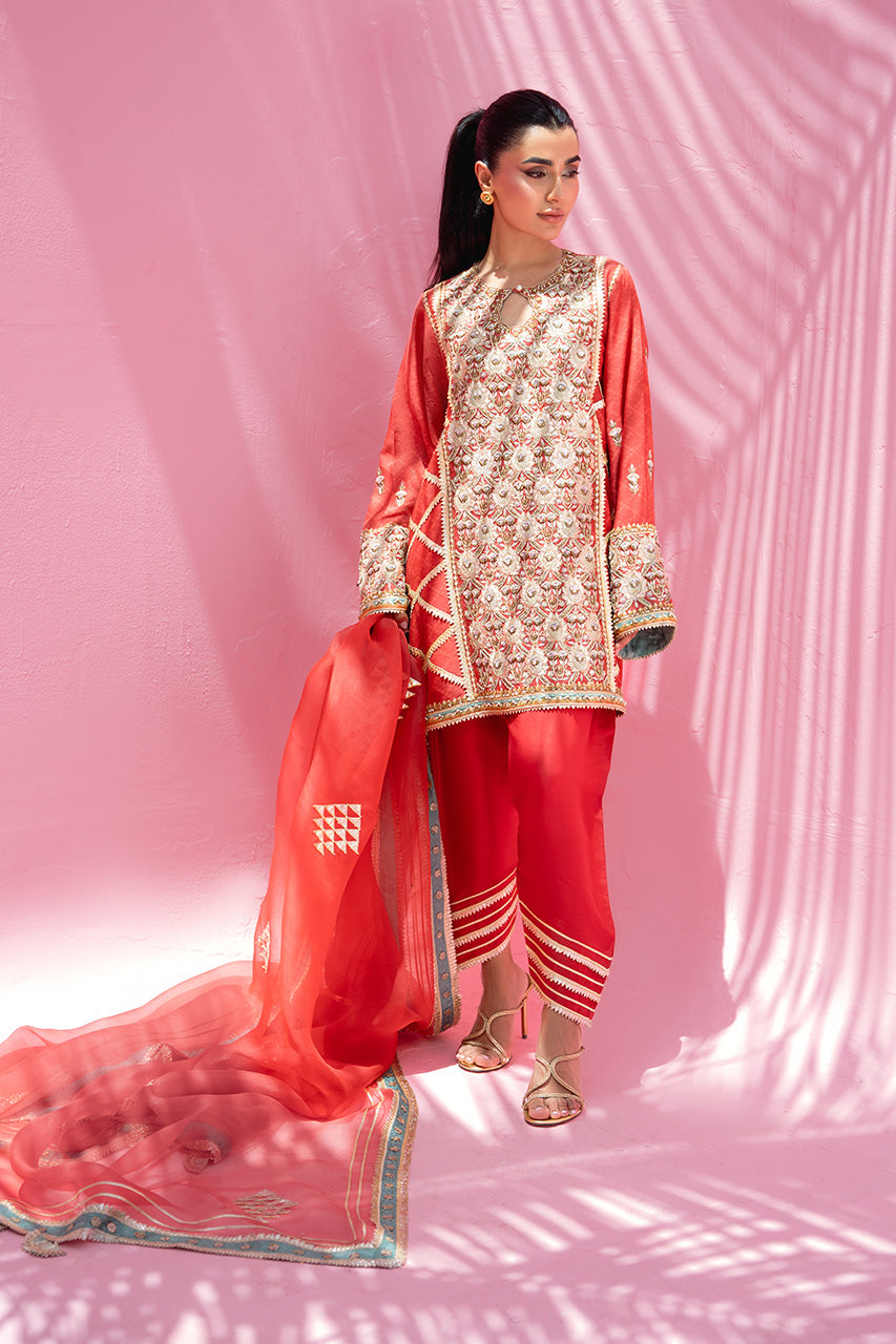 Sania Maskatiya | Summer Festive 26 | Juju - by Libasekhas UK - Registered Vendor of : Sania Maskatiya - 100% Original Designer Dress