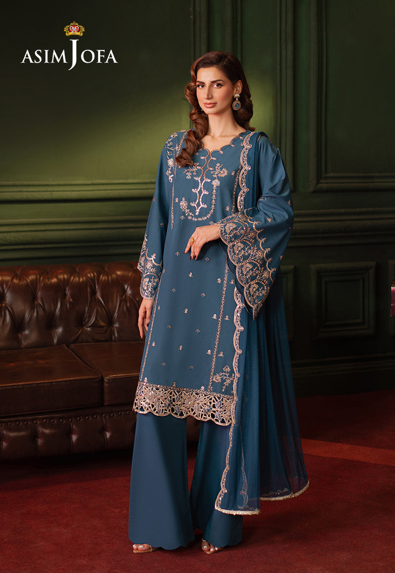 Asim Jofa | Premium Festive | AJPF-10 - by - Libasekhas UK - Registered Vendor of : Asim Jofa - 100% Original Designer Dresss