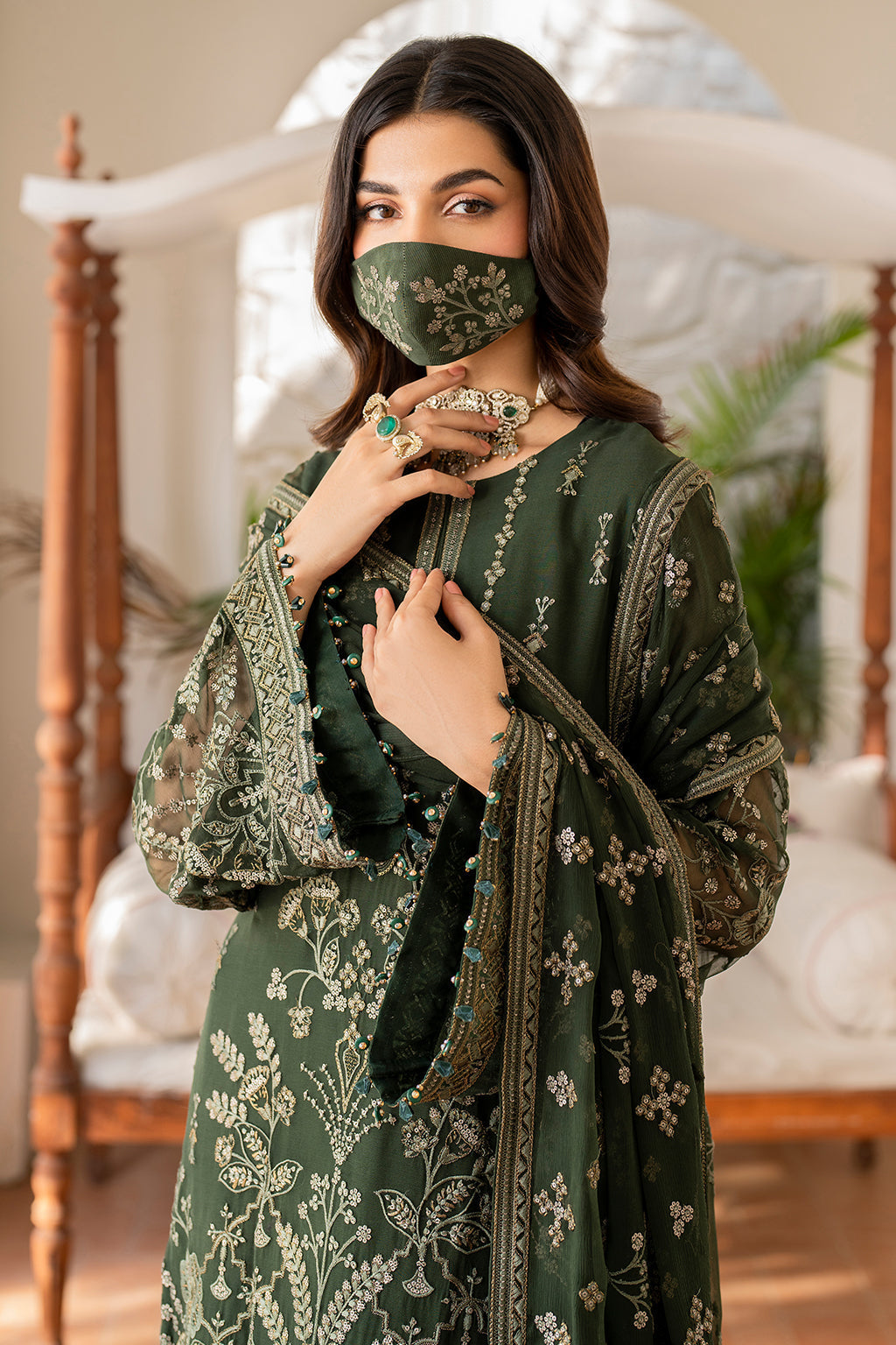 Flossie | Naqsh Formals | S-1401 - by - Libasekhas UK - Registered Vendor of : Flossie - 100% Original Designer Dresss