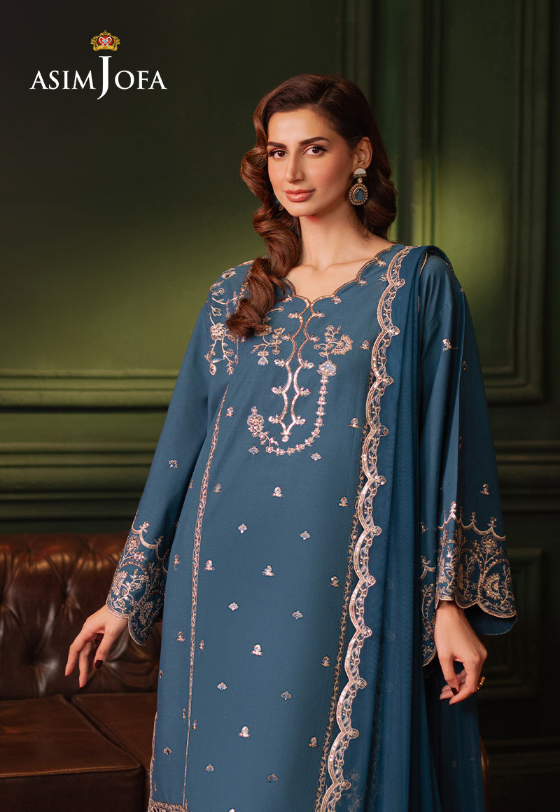 Asim Jofa | Premium Festive | AJPF-10 - by - Libasekhas UK - Registered Vendor of : Asim Jofa - 100% Original Designer Dresss