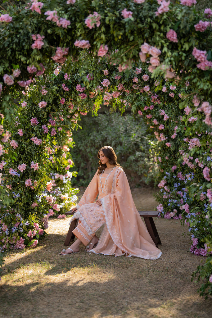 Florent | Chikankari Eid 25 | FLC-1B - by - Libasekhas UK - Registered Vendor of : Florent - 100% Original Designer Dresss