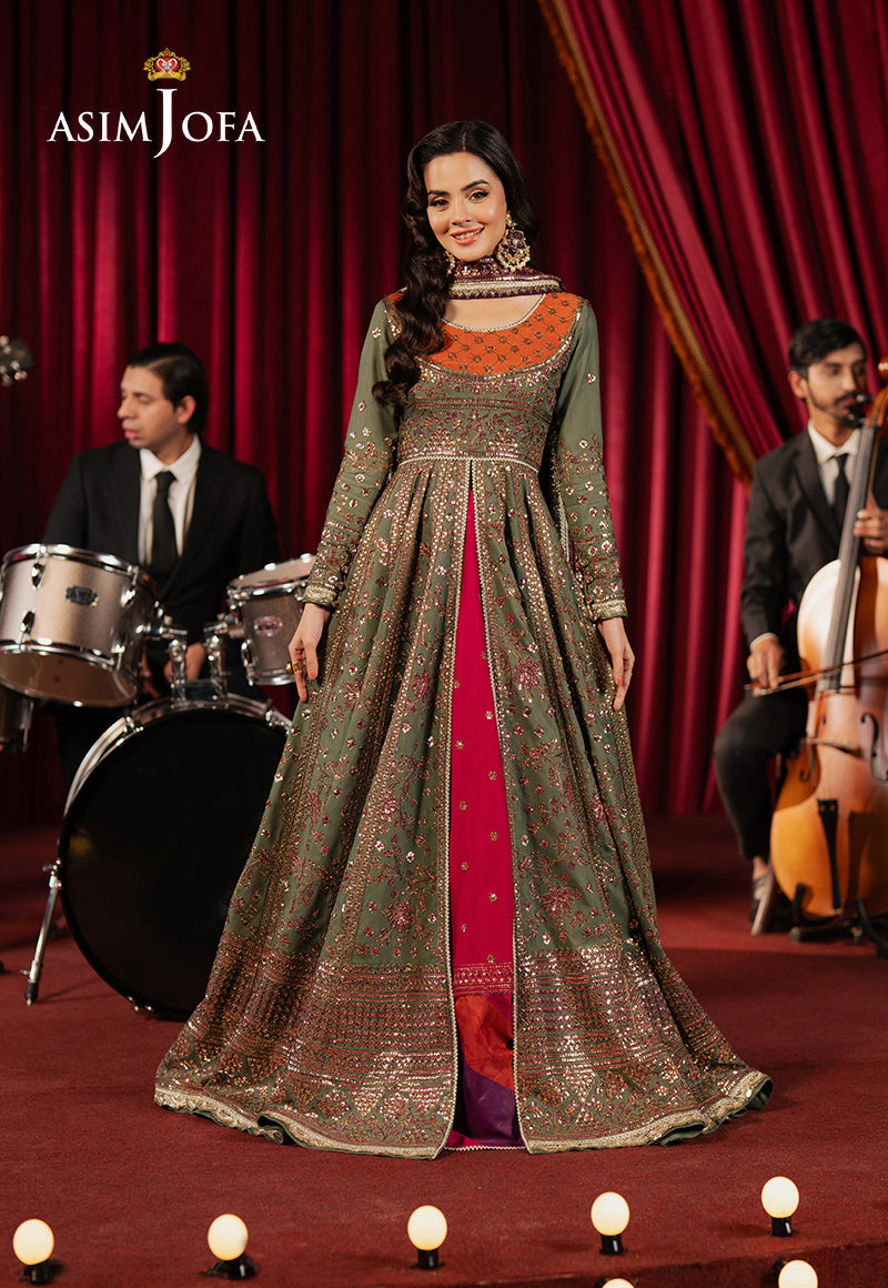 Asim Jofa | Premium Festive | AJPF-37 - by - Libasekhas UK - Registered Vendor of : Asim Jofa - 100% Original Designer Dresss