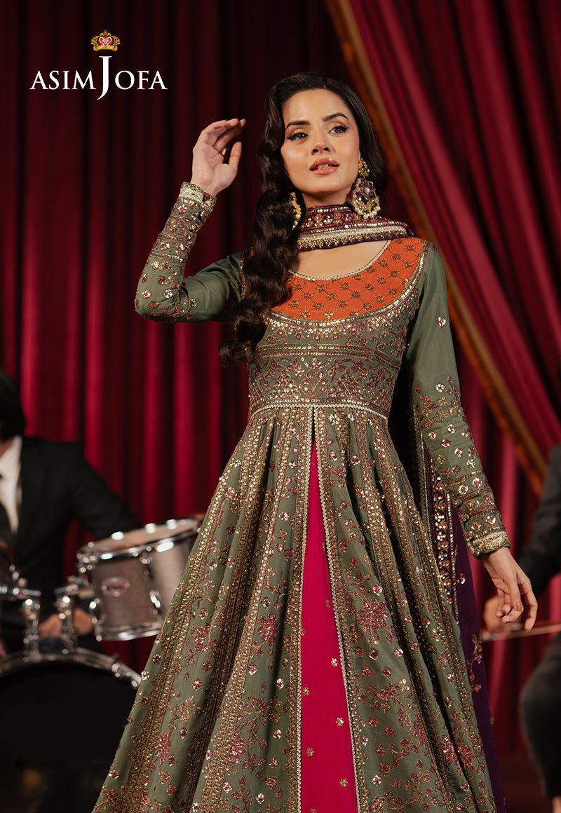 Asim Jofa | Premium Festive | AJPF-37 - by - Libasekhas UK - Registered Vendor of : Asim Jofa - 100% Original Designer Dresss