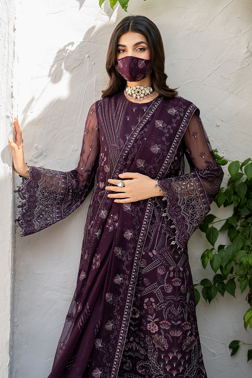 Flossie | Naqsh Formals | S-1409 - by - Libasekhas UK - Registered Vendor of : Flossie - 100% Original Designer Dresss