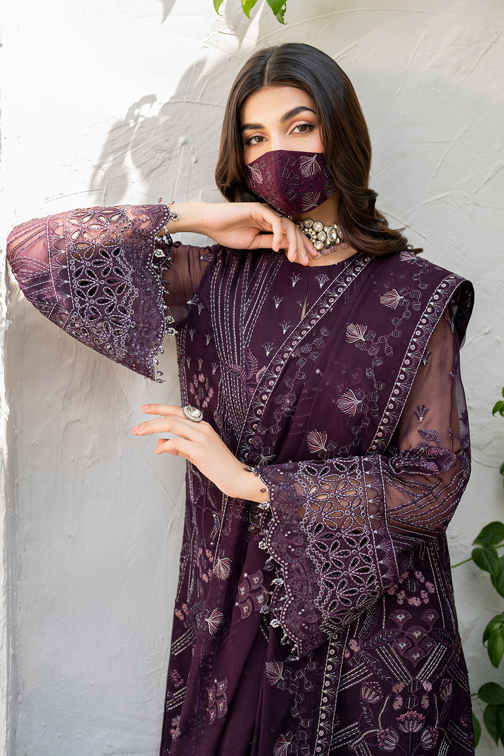 Flossie | Naqsh Formals | S-1409 - by - Libasekhas UK - Registered Vendor of : Flossie - 100% Original Designer Dresss