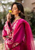 Fozia Khalid | Blossom Festive Lawn 25 | Peonies - by - Libasekhas UK - Registered Vendor of : Fozia Khalid - 100% Original Designer Dresss
