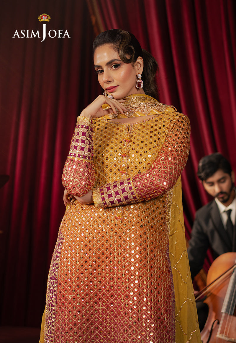 Asim Jofa | Premium Festive | AJPF-25 - by - Libasekhas UK - Registered Vendor of : Asim Jofa - 100% Original Designer Dresss