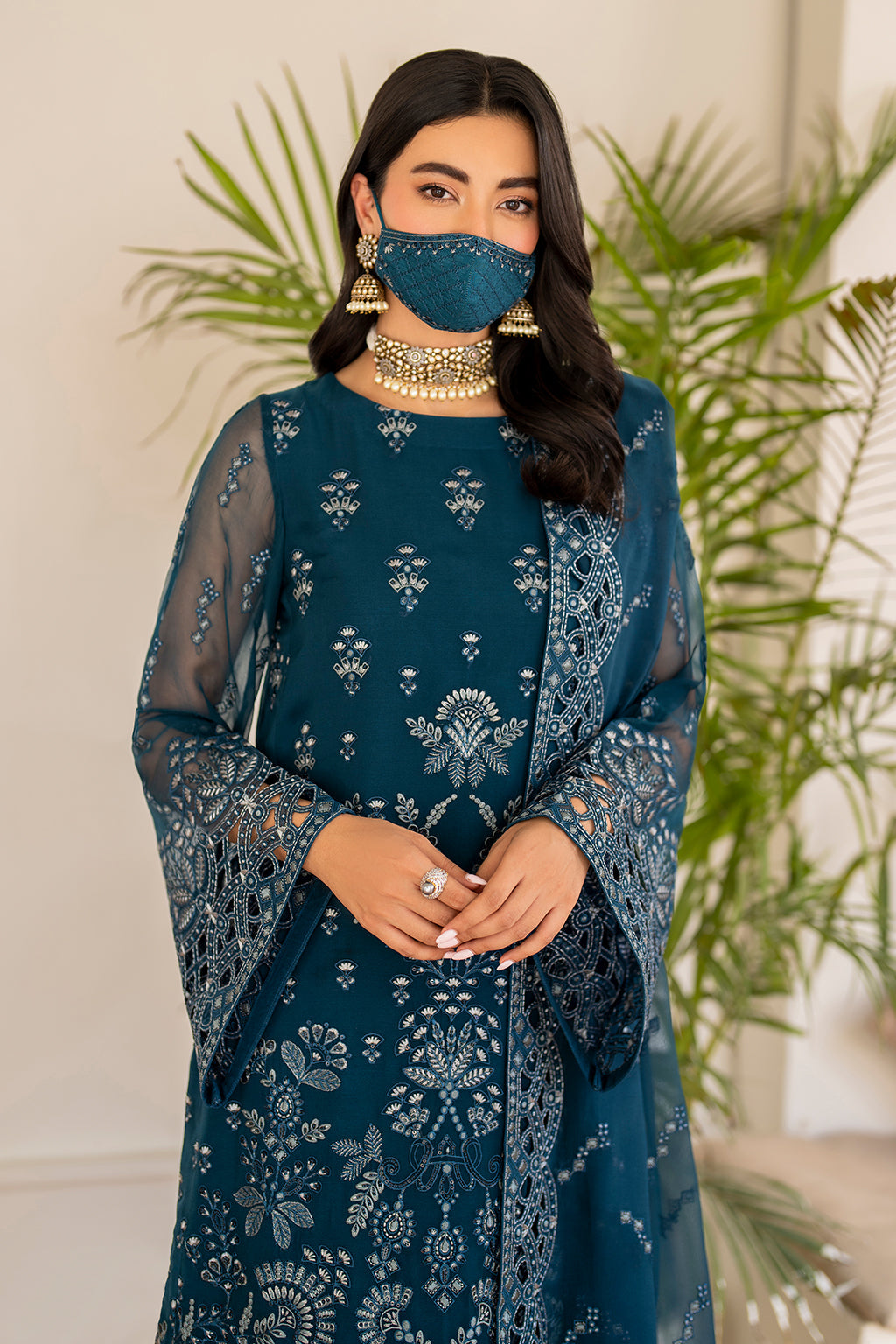 Flossie | Naqsh Formals | S-1410 - by - Libasekhas UK - Registered Vendor of : Flossie - 100% Original Designer Dresss