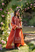 Florent | Chikankari Eid 25 | FLC- 2B - by - Libasekhas UK - Registered Vendor of : Florent - 100% Original Designer Dresss