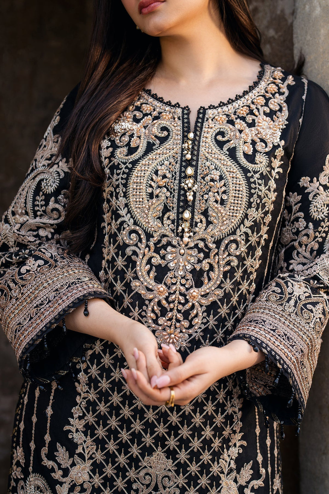 Imrozia Premium | Meeras Luxury Eid 25 | I-222 AQIQ - by - Libasekhas UK - Registered Vendor of : Imrozia Premium - 100% Original Designer Dresss