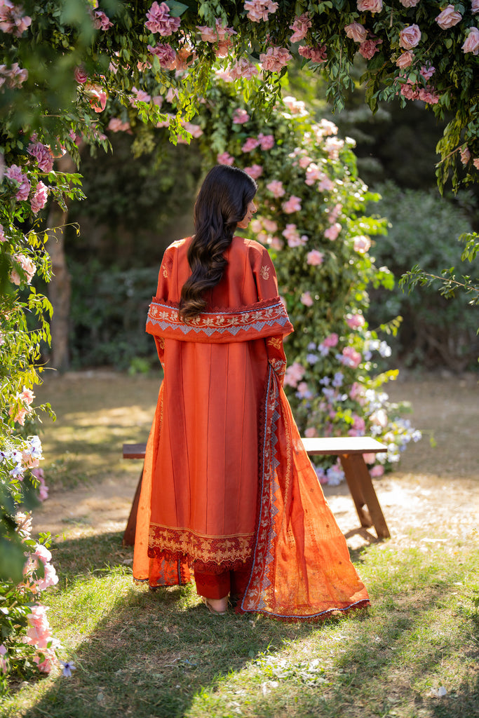 Florent | Chikankari Eid 25 | FLC- 2B - by - Libasekhas UK - Registered Vendor of : Florent - 100% Original Designer Dresss