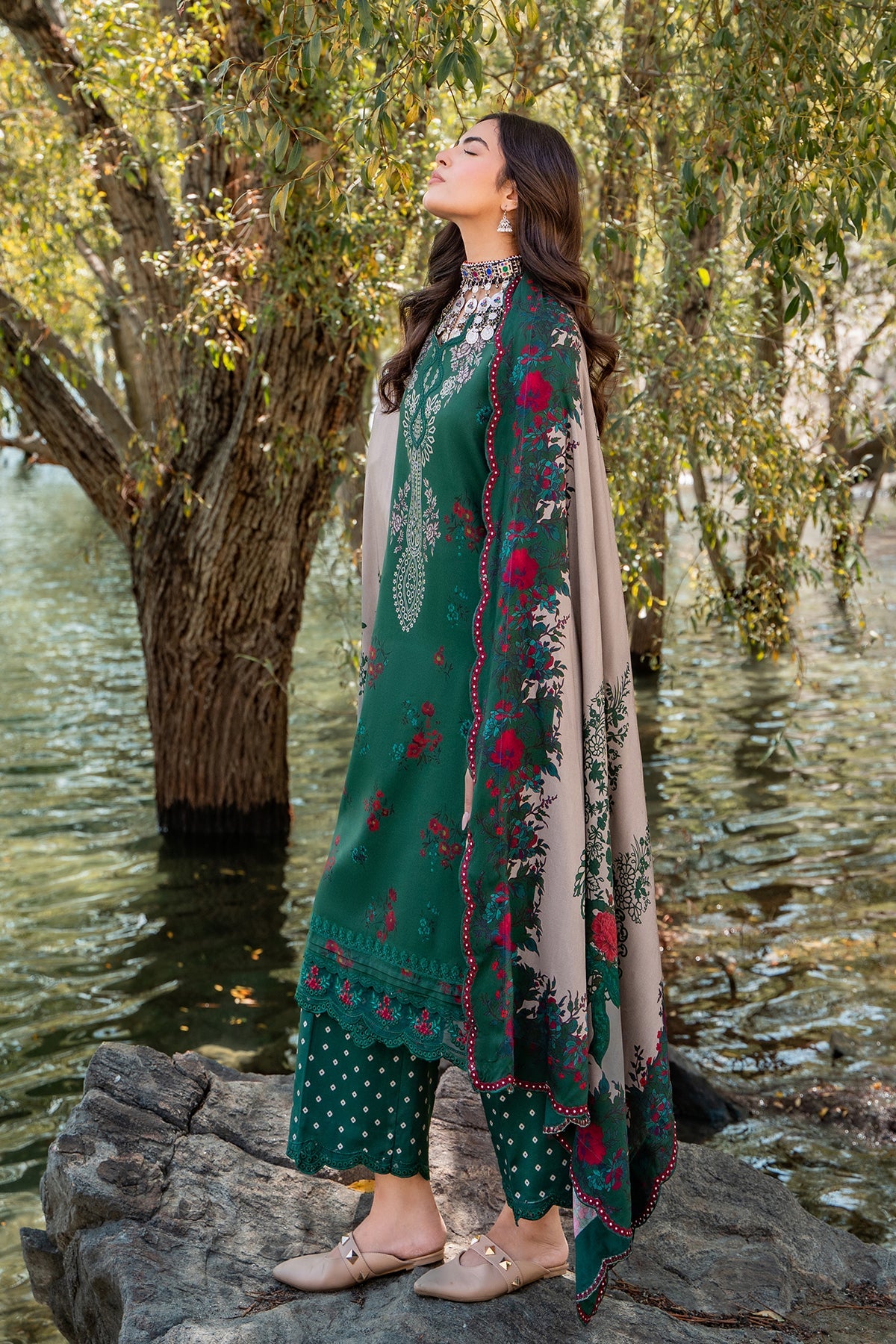 Charizma | Combination Linen 26 | CCW7-14 - by Libasekhas UK - Registered Vendor of : Charizma - 100% Original Designer Dress