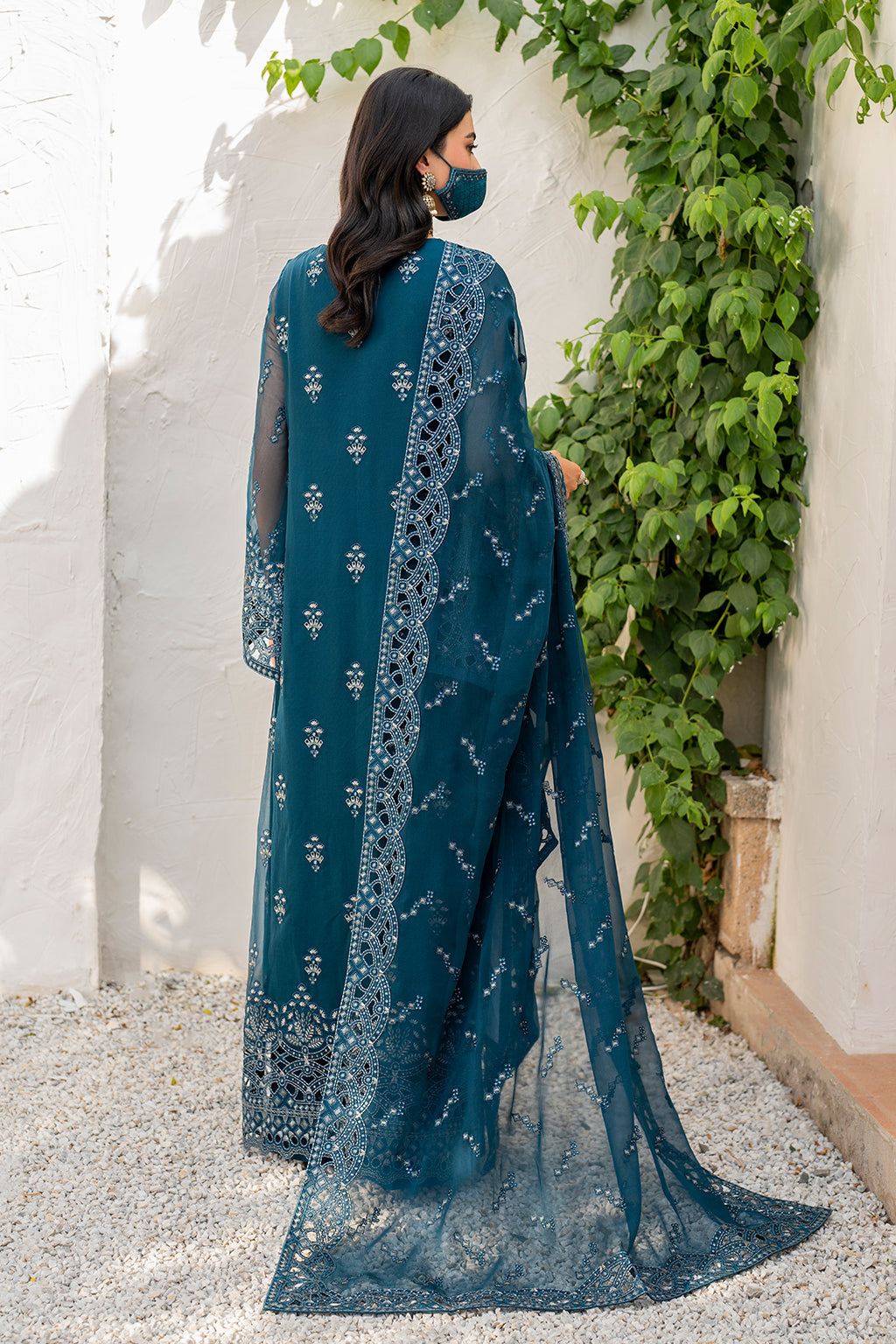 Flossie | Naqsh Formals | S-1410 - by - Libasekhas UK - Registered Vendor of : Flossie - 100% Original Designer Dresss