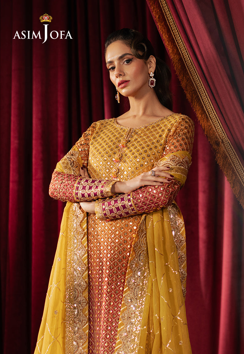 Asim Jofa | Premium Festive | AJPF-25 - by - Libasekhas UK - Registered Vendor of : Asim Jofa - 100% Original Designer Dresss