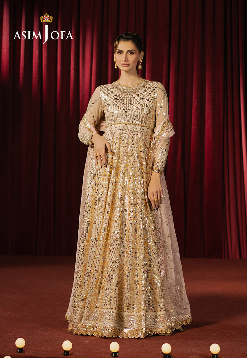 Asim Jofa | Premium Festive | AJPF-18 - by - Libasekhas UK - Registered Vendor of : Asim Jofa - 100% Original Designer Dresss