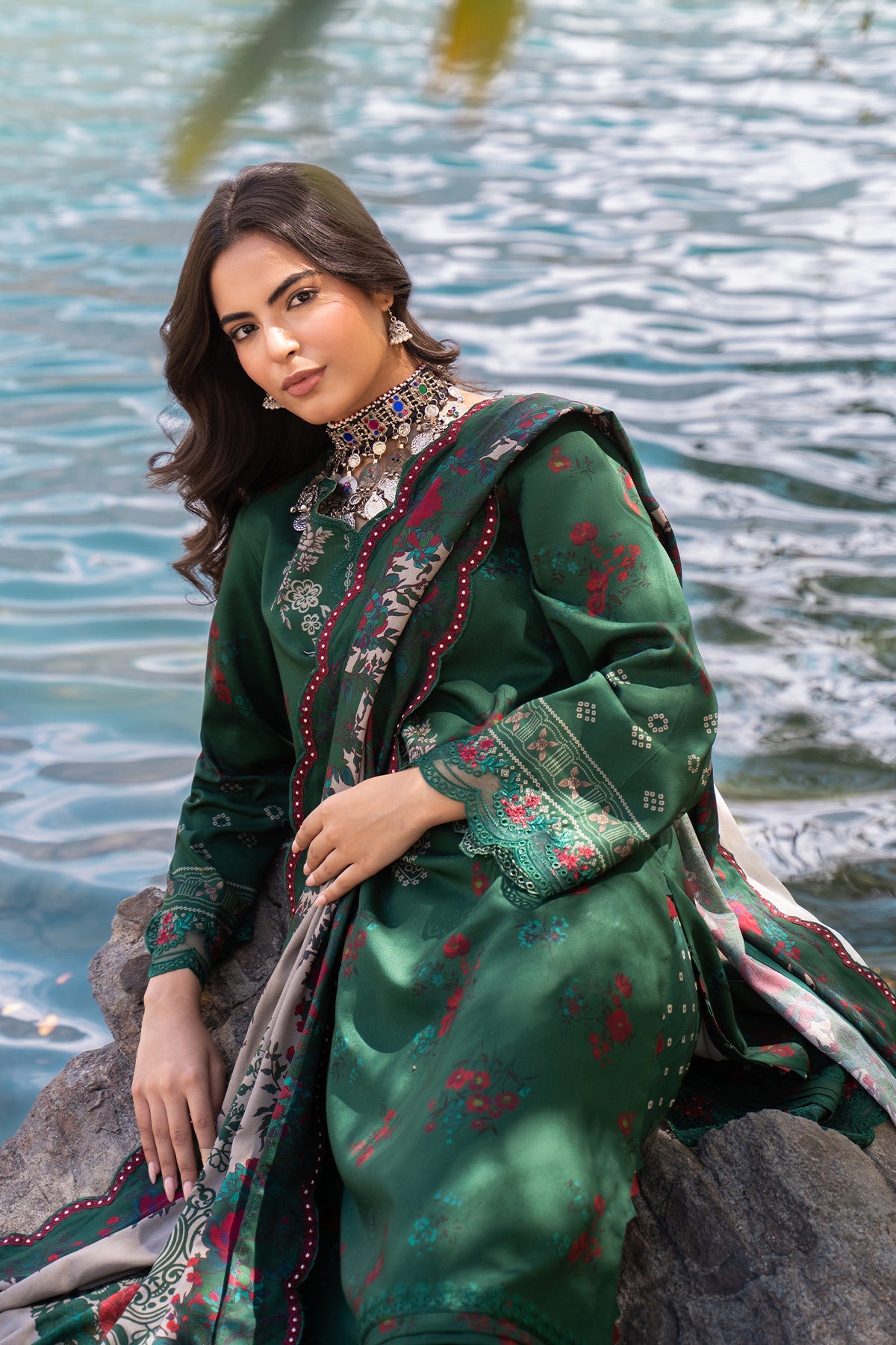 Charizma | Combination Linen 26 | CCW7-14 - by Libasekhas UK - Registered Vendor of : Charizma - 100% Original Designer Dress