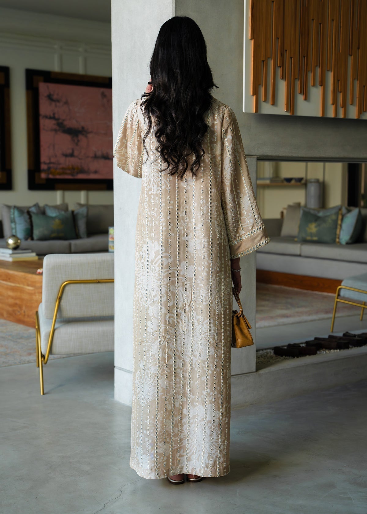 Mahgul | Mahsa Formals | Moonlit Sand - by Libasekhas UK - Registered Vendor of : Mahgul - 100% Original Designer Dress