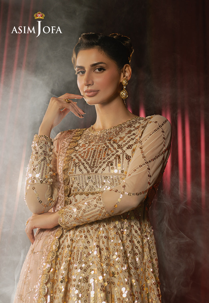 Asim Jofa | Premium Festive | AJPF-18 - by - Libasekhas UK - Registered Vendor of : Asim Jofa - 100% Original Designer Dresss
