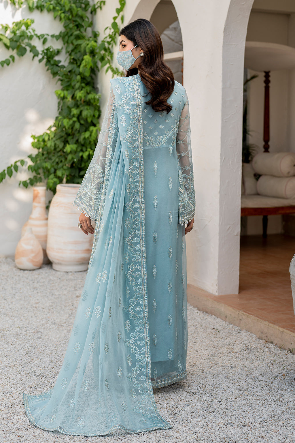Flossie | Naqsh Formals | S-1405 (A) - by - Libasekhas UK - Registered Vendor of : Flossie - 100% Original Designer Dresss