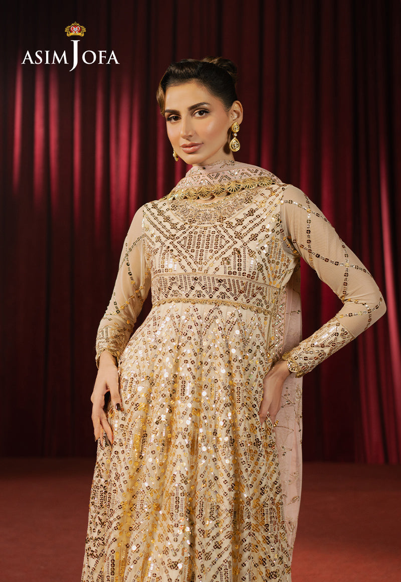 Asim Jofa | Premium Festive | AJPF-18 - by - Libasekhas UK - Registered Vendor of : Asim Jofa - 100% Original Designer Dresss
