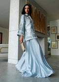 Mahgul | Mahsa Formals | Grey Mirage - by Libasekhas UK - Registered Vendor of : Mahgul - 100% Original Designer Dress