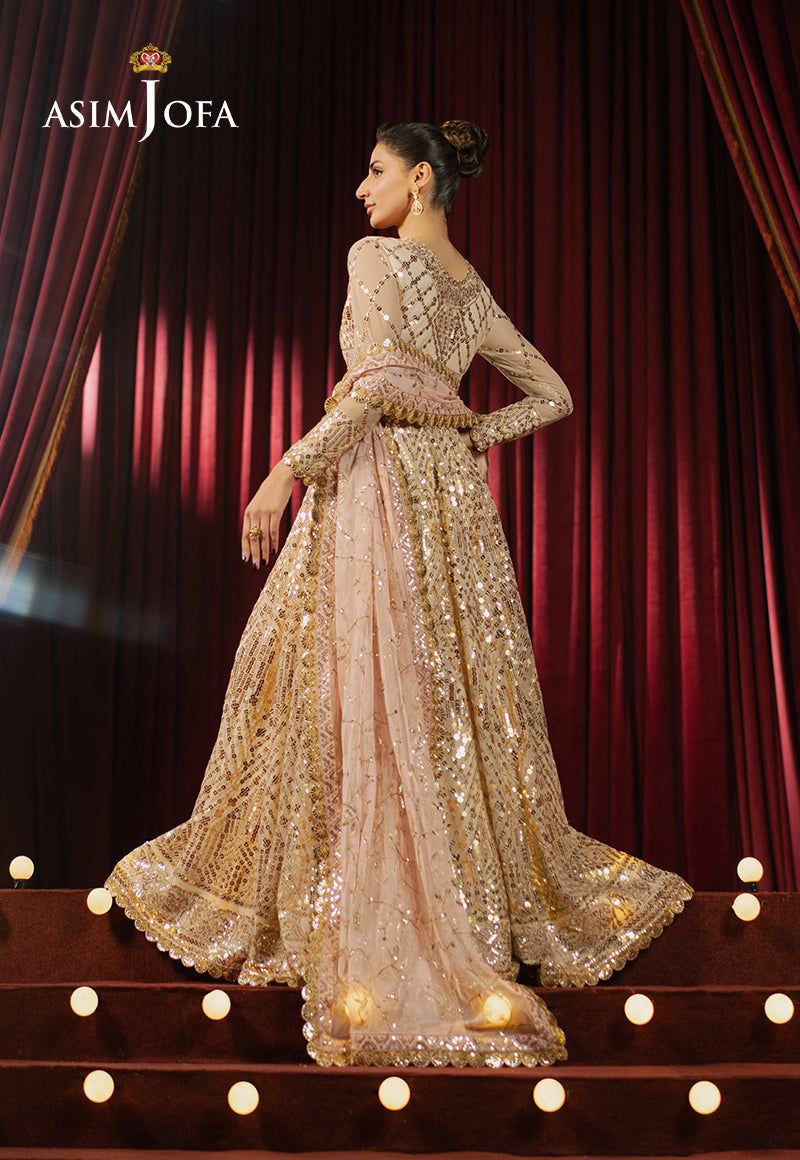 Asim Jofa | Premium Festive | AJPF-18 - by - Libasekhas UK - Registered Vendor of : Asim Jofa - 100% Original Designer Dresss
