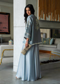 Mahgul | Mahsa Formals | Grey Mirage - by Libasekhas UK - Registered Vendor of : Mahgul - 100% Original Designer Dress