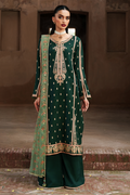 Saad Shaikh | Zaria Festive Pret 25 | EMERALD - by Libasekhas UK - Registered Vendor of : Saad Shaikh - 100% Original Designer Dress