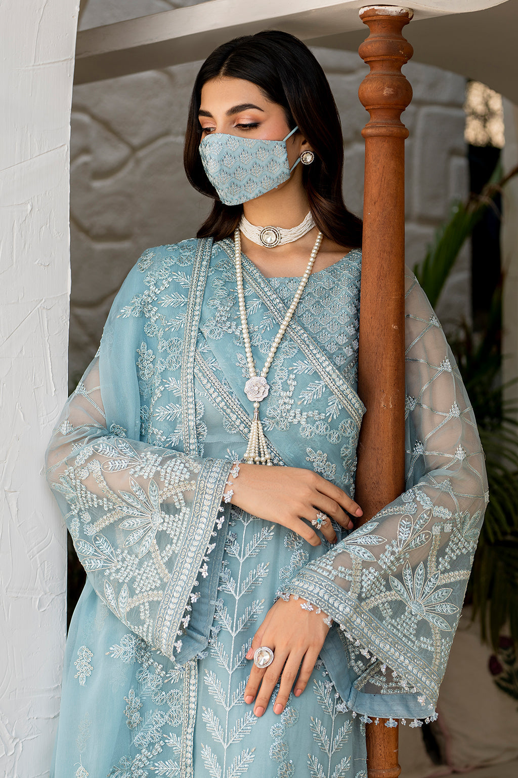 Flossie | Naqsh Formals | S-1405 (A) - by - Libasekhas UK - Registered Vendor of : Flossie - 100% Original Designer Dresss