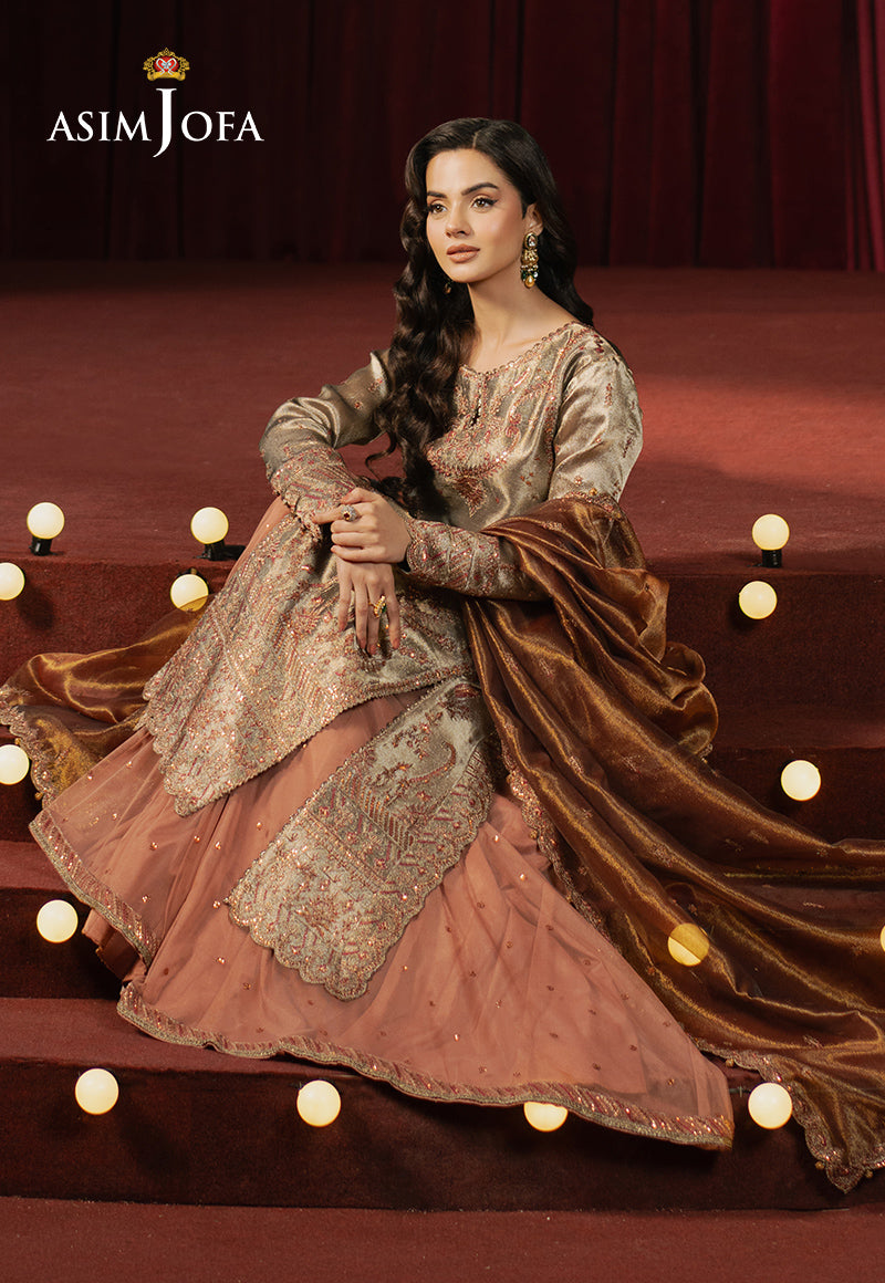 Asim Jofa | Premium Festive | AJPF-16 - by - Libasekhas UK - Registered Vendor of : Asim Jofa - 100% Original Designer Dresss