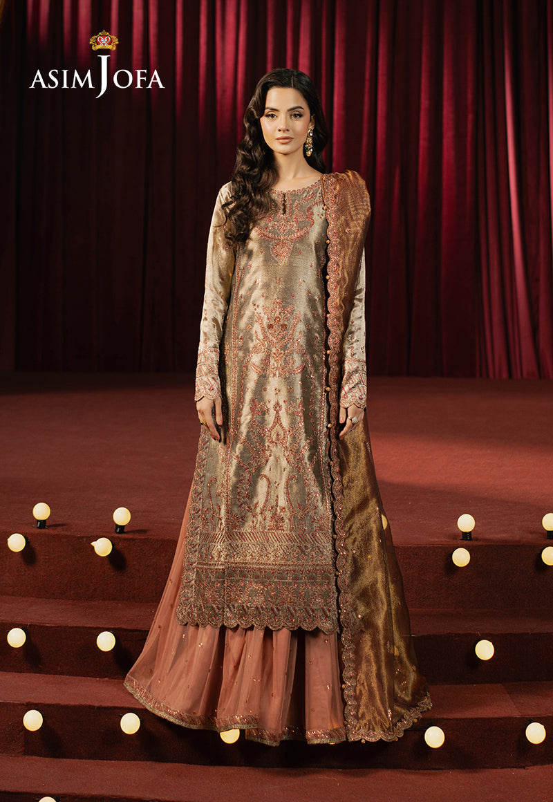Asim Jofa | Premium Festive | AJPF-16 - by - Libasekhas UK - Registered Vendor of : Asim Jofa - 100% Original Designer Dresss