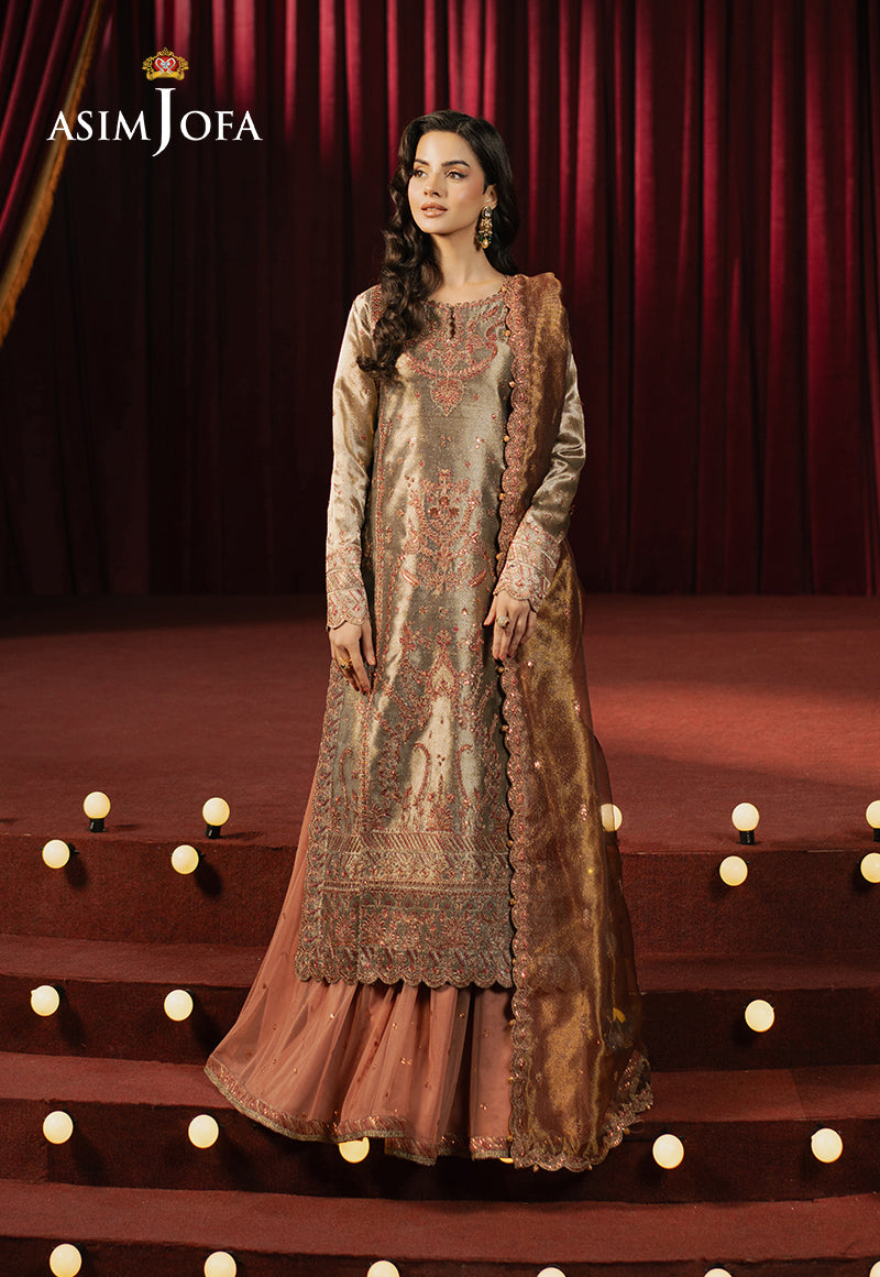 Asim Jofa | Premium Festive | AJPF-16 - by - Libasekhas UK - Registered Vendor of : Asim Jofa - 100% Original Designer Dresss