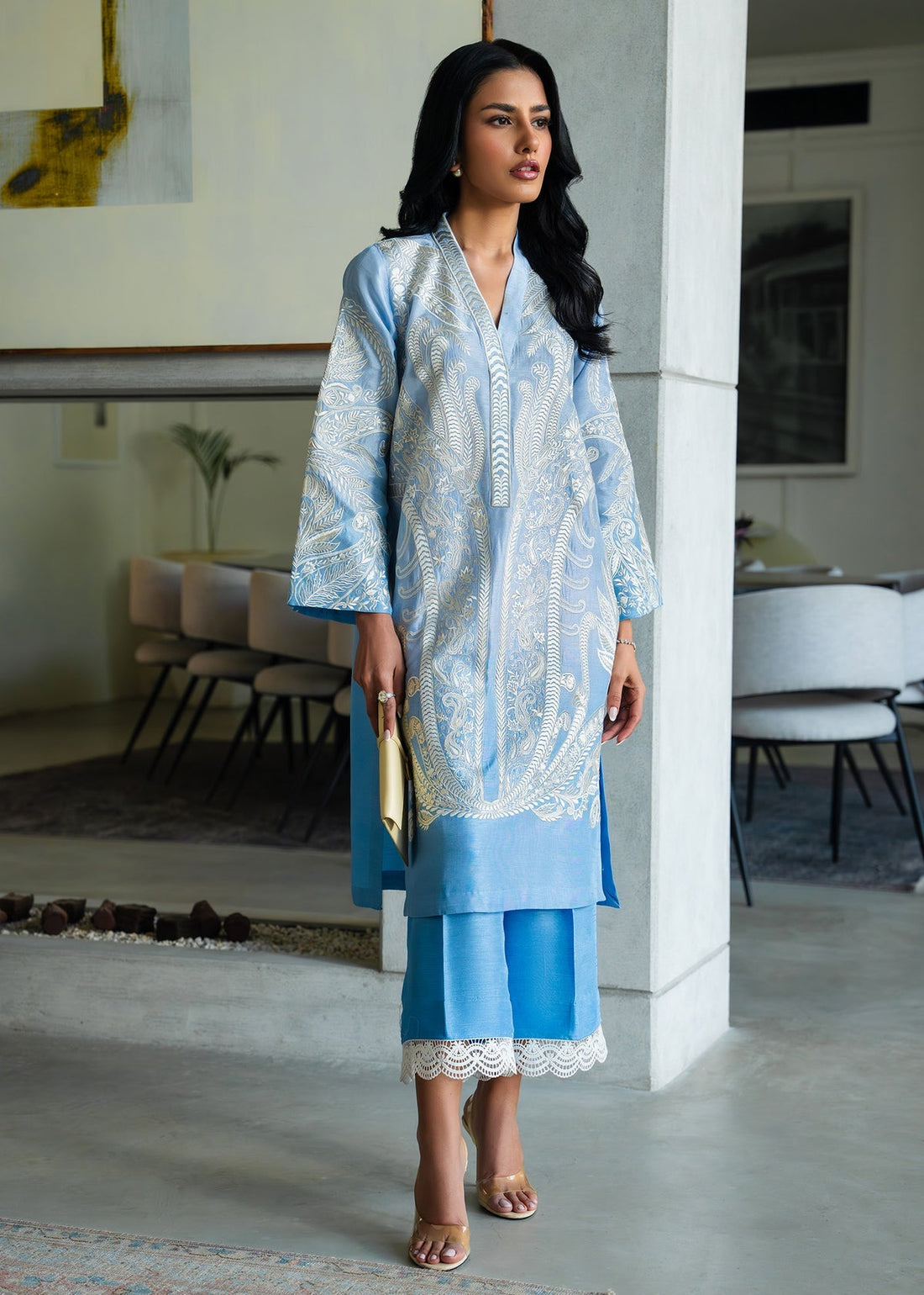 Mahgul | Mahsa Formals | Sky Whisper - by Libasekhas UK - Registered Vendor of : Mahgul - 100% Original Designer Dress