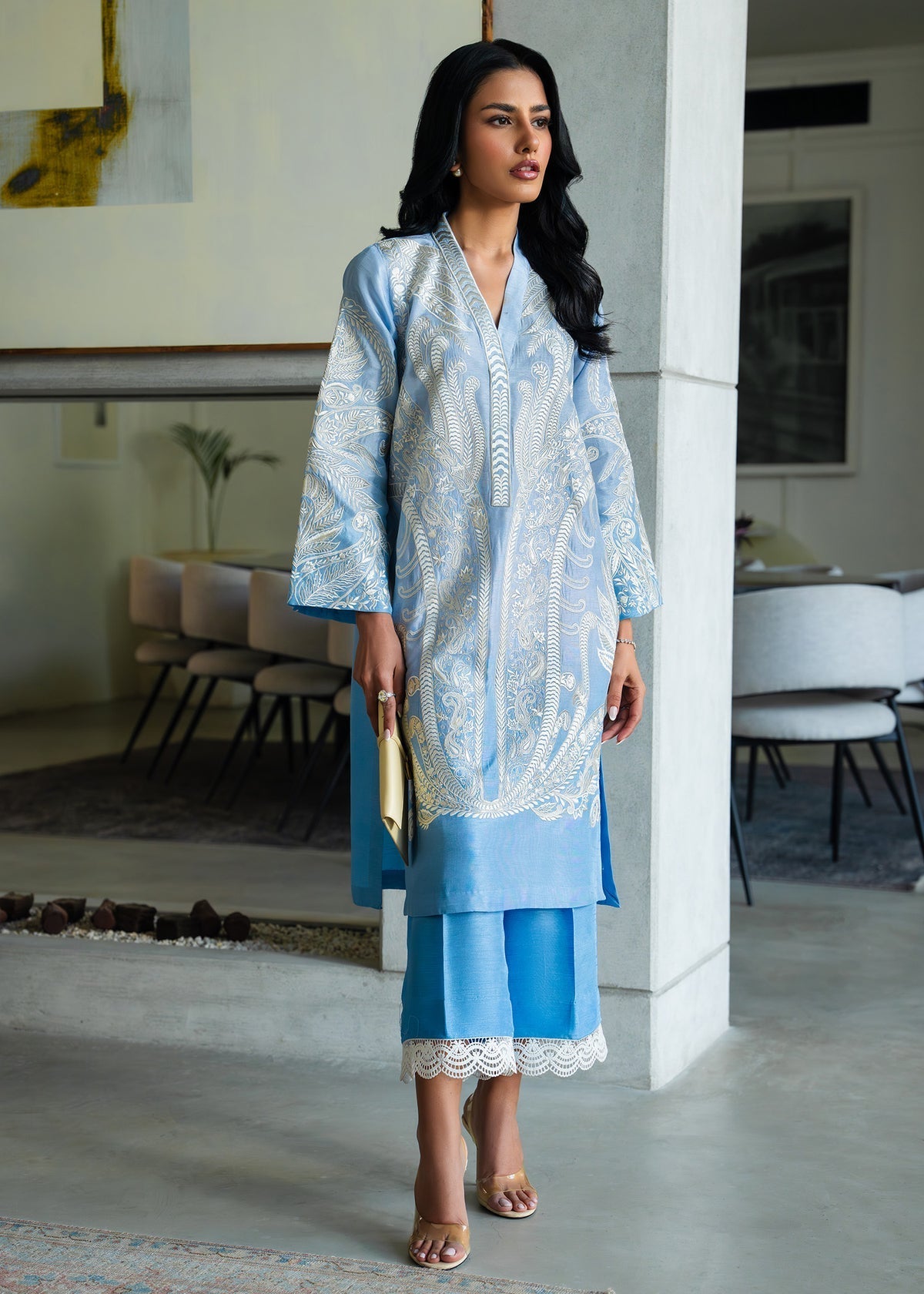 Mahgul | Mahsa Formals | Sky Whisper - by Libasekhas UK - Registered Vendor of : Mahgul - 100% Original Designer Dress