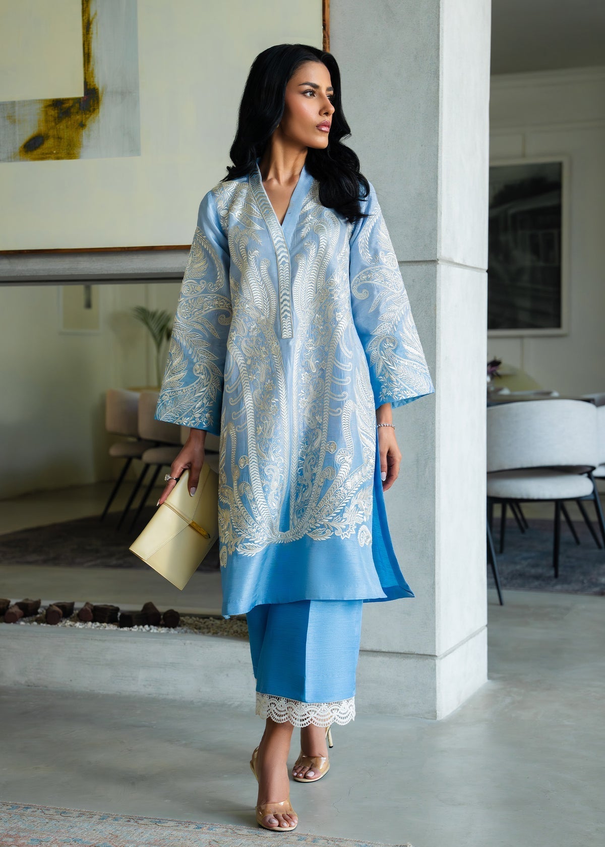 Mahgul | Mahsa Formals | Sky Whisper - by Libasekhas UK - Registered Vendor of : Mahgul - 100% Original Designer Dress