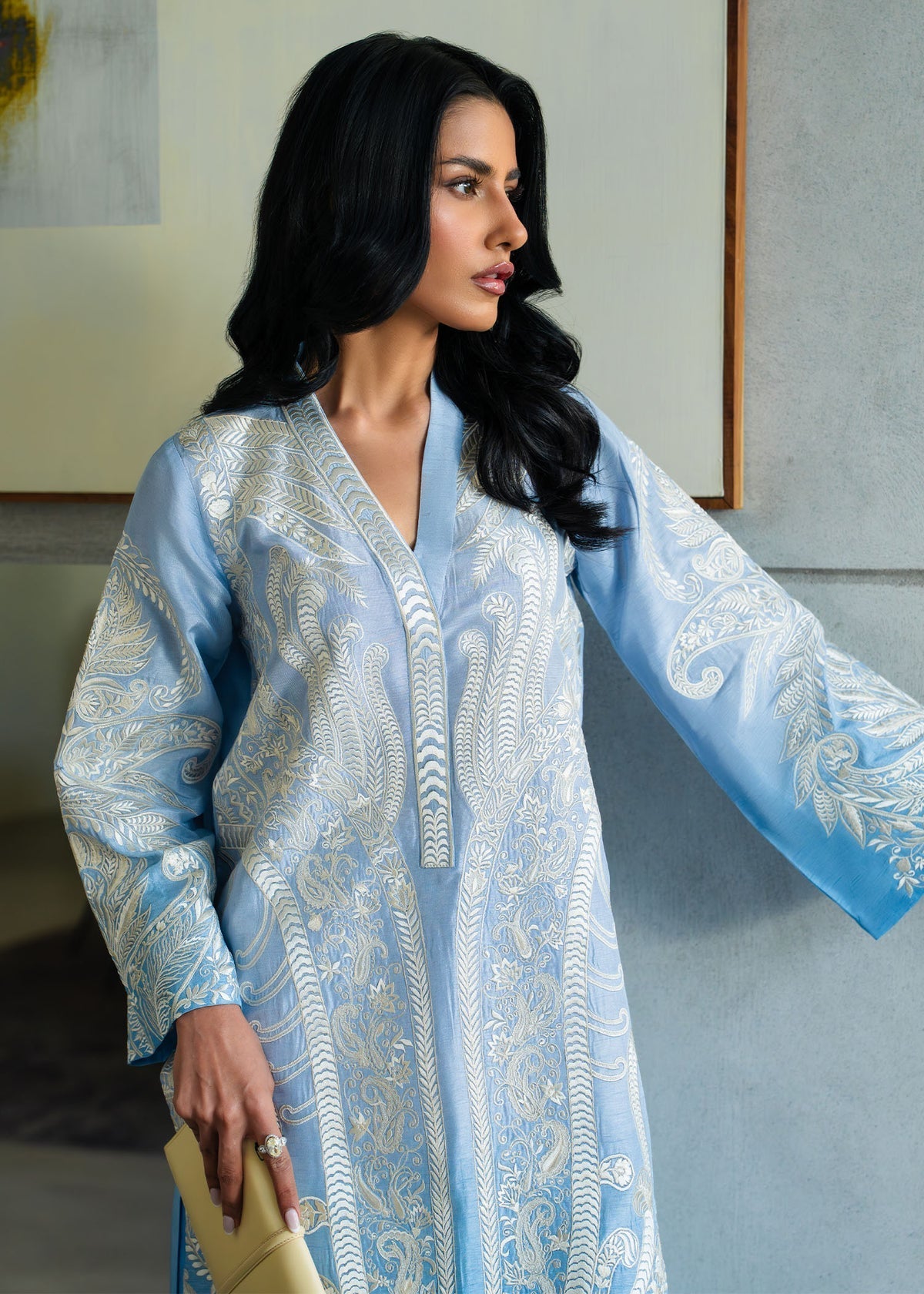 Mahgul | Mahsa Formals | Sky Whisper - by Libasekhas UK - Registered Vendor of : Mahgul - 100% Original Designer Dress