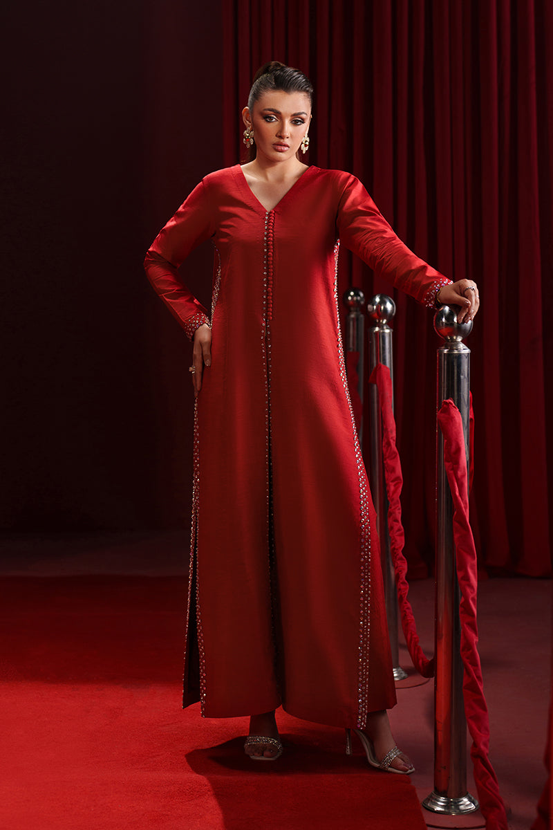 Fozia Khalid | Ombre Luxe | Velour - by Libasekhas UK - Registered Vendor of : Fozia Khalid - 100% Original Designer Dress
