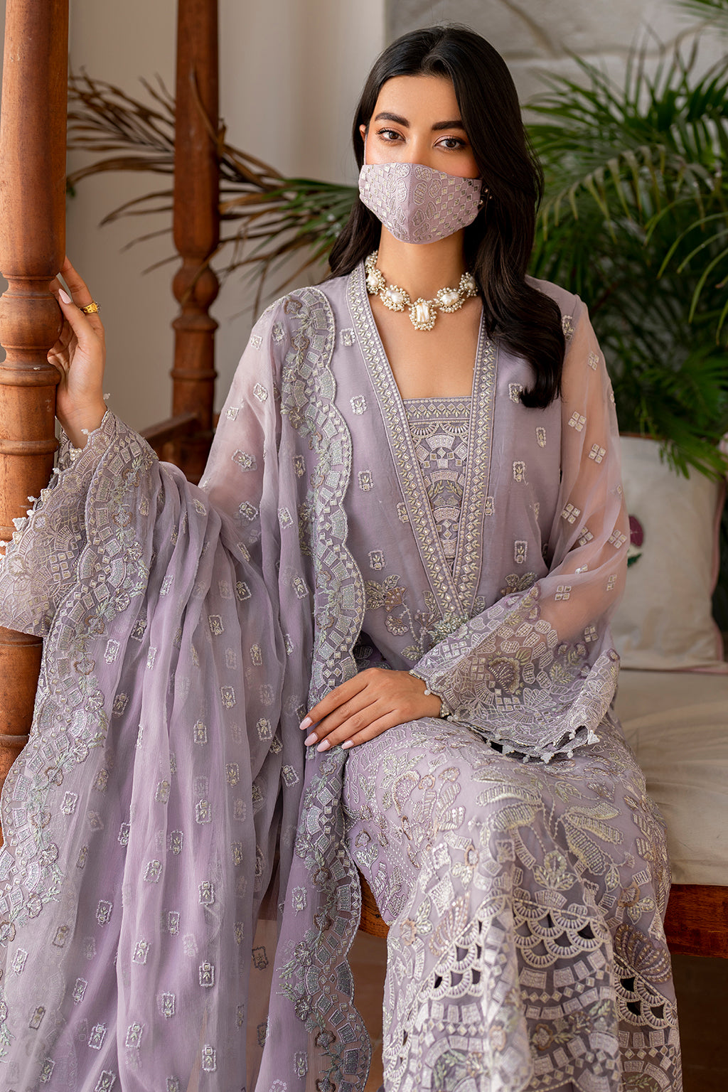 Flossie | Naqsh Formals | S-1408 - by - Libasekhas UK - Registered Vendor of : Flossie - 100% Original Designer Dresss