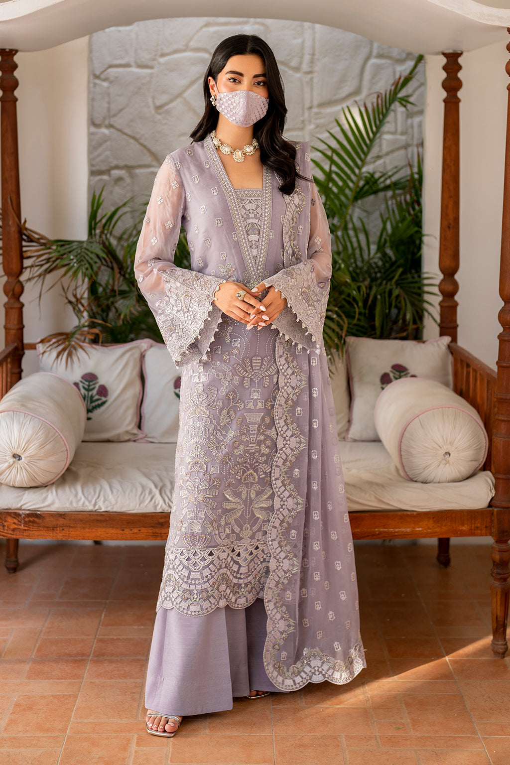 Flossie | Naqsh Formals | S-1408 - by - Libasekhas UK - Registered Vendor of : Flossie - 100% Original Designer Dresss