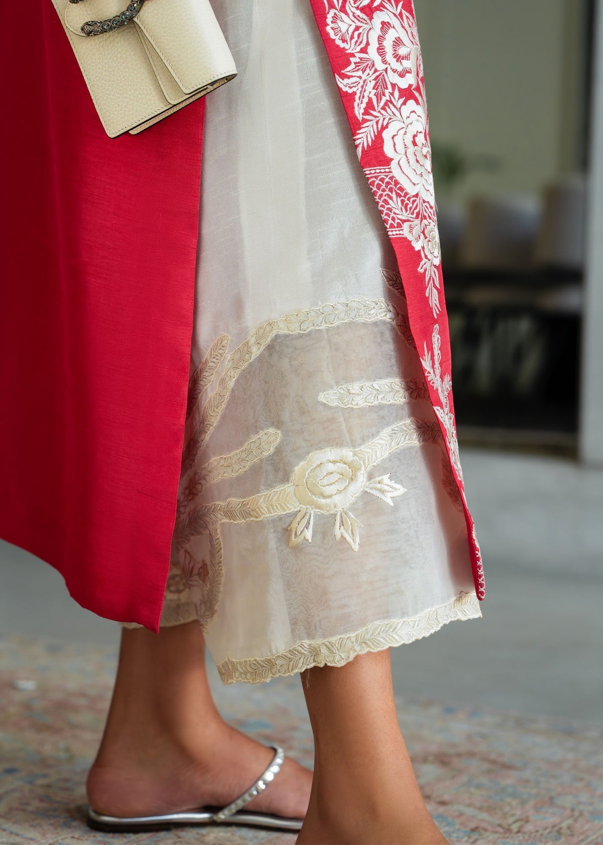 Mahgul | Mahsa Formals | Coral Majesty - by Libasekhas UK - Registered Vendor of : Mahgul - 100% Original Designer Dress
