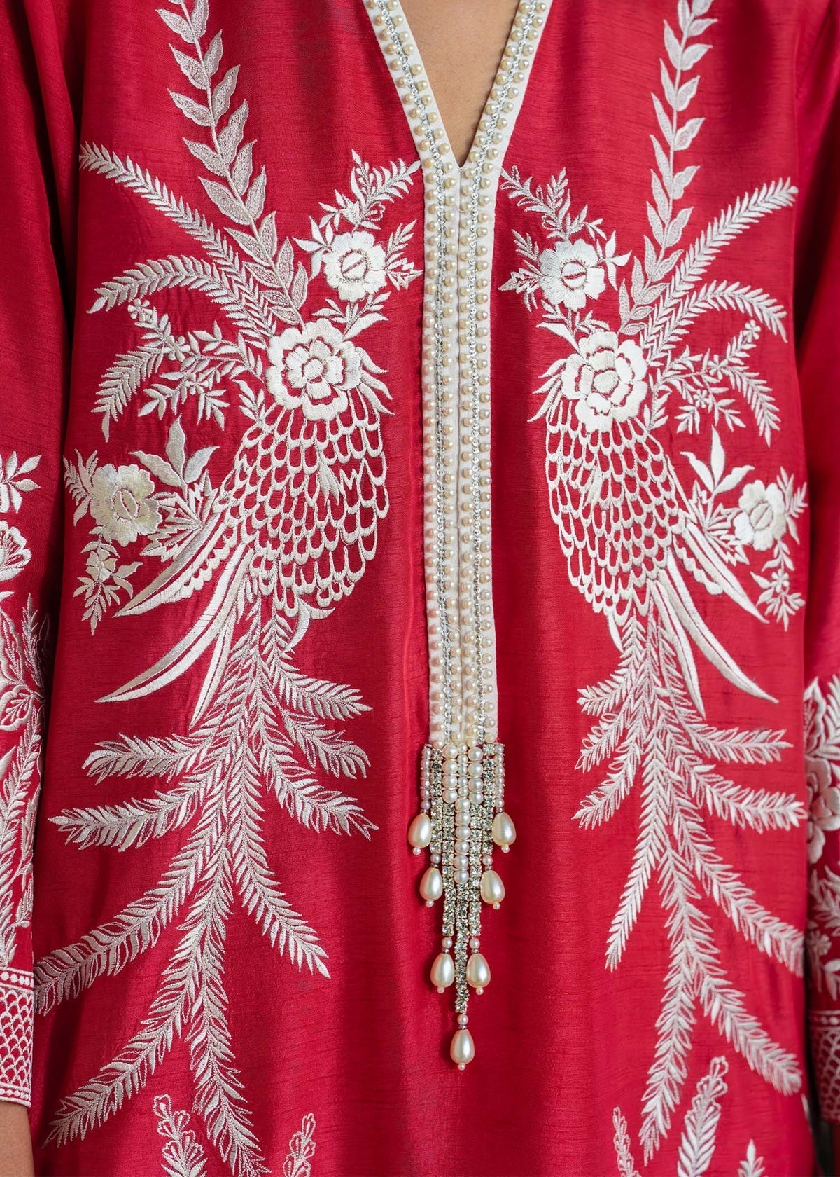 Mahgul | Mahsa Formals | Coral Majesty - by Libasekhas UK - Registered Vendor of : Mahgul - 100% Original Designer Dress