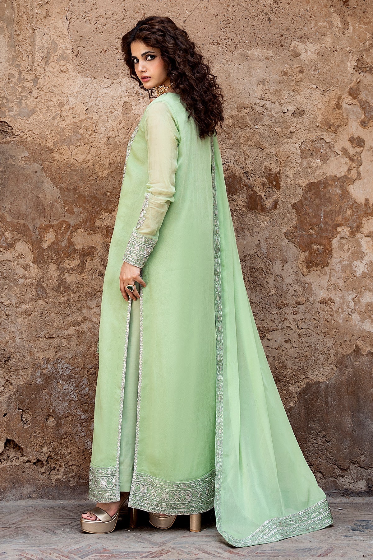 Charizma | Festive Pret | 3-PC Embroidered CMA-6-435 - by Libasekhas UK - Registered Vendor of : Charizma - 100% Original Designer Dress