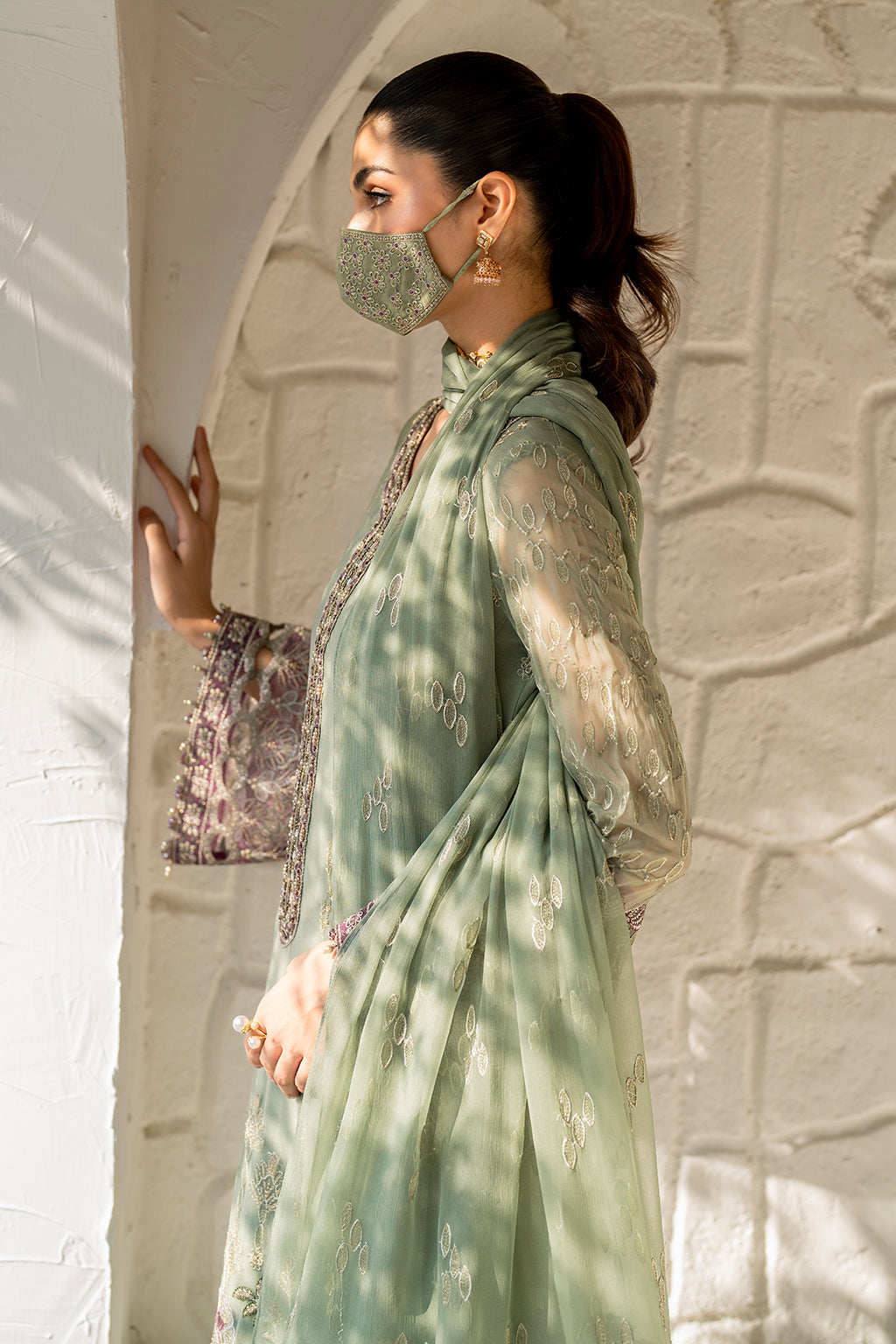 Flossie | Naqsh Formals | S-1406 - by - Libasekhas UK - Registered Vendor of : Flossie - 100% Original Designer Dresss
