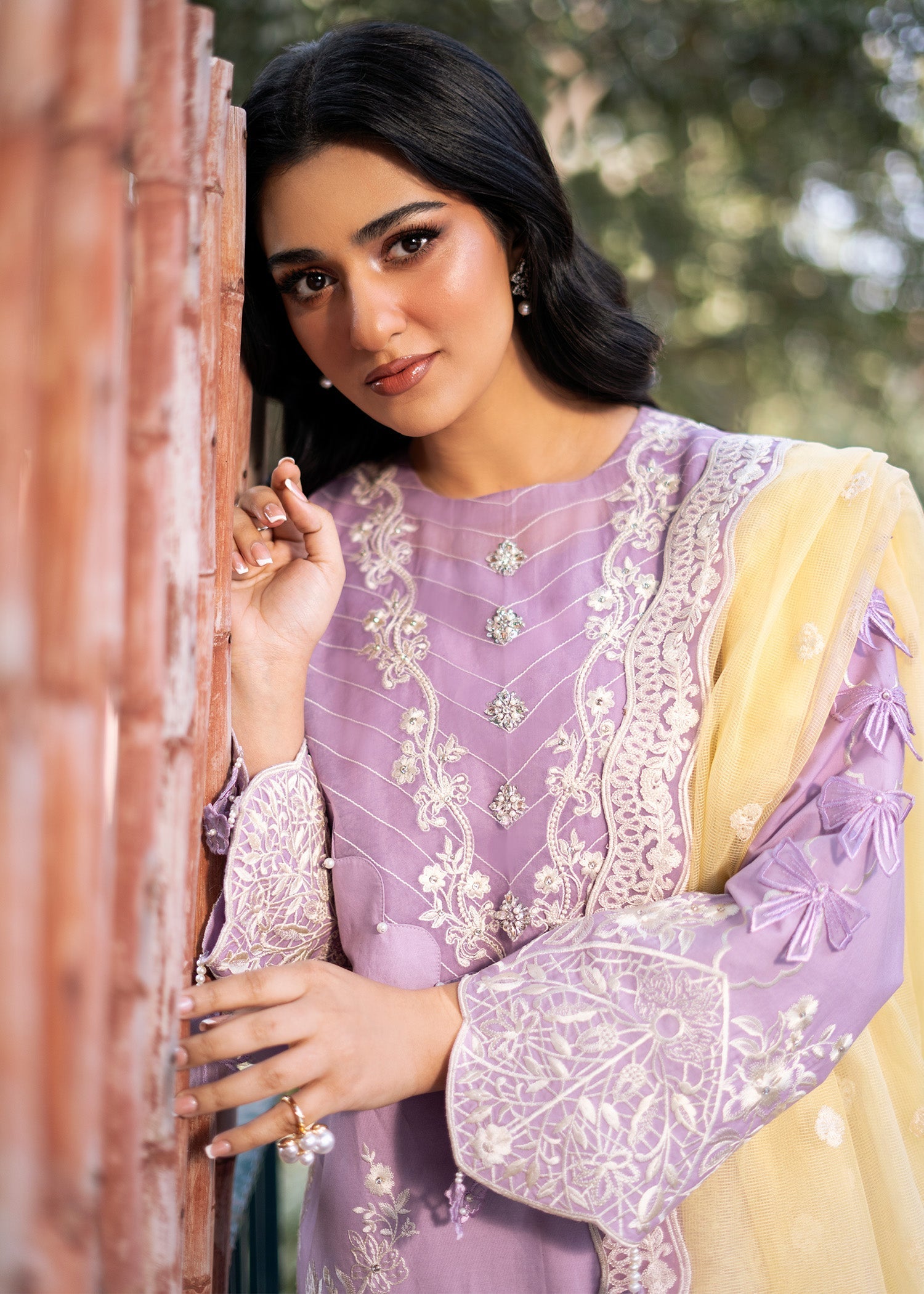 Fozia Khalid | Blossom Festive Lawn 25 | Iris - by - Libasekhas UK - Registered Vendor of : Fozia Khalid - 100% Original Designer Dresss