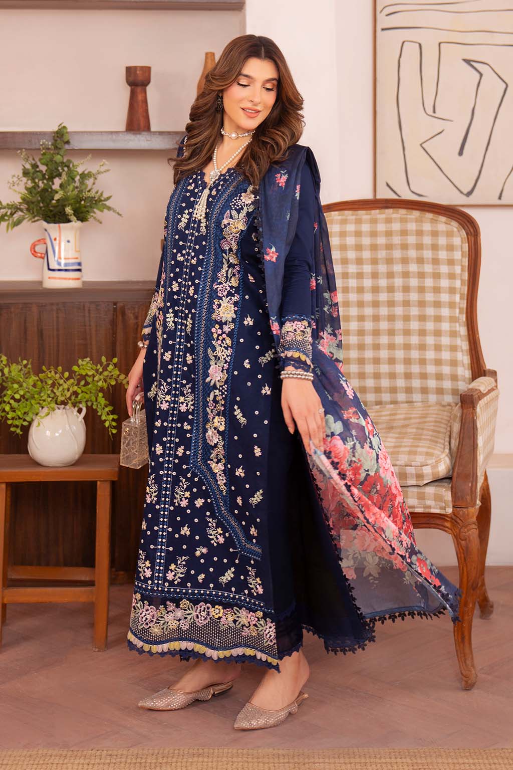 Neeshay | Symphony Luxury Lawn | VESPER - by - Libasekhas UK - Registered Vendor of : Neeshay - 100% Original Designer Dresss